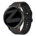 Bandz Garmin Approach S42 Silicone Strap 'Wave' (Black)