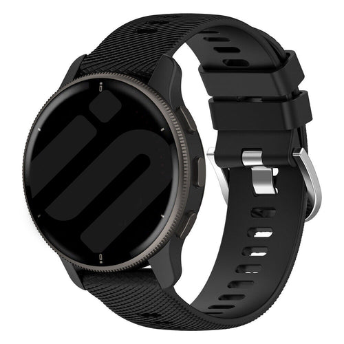 Garmin Vivomove Sport Silicone Strap (Black)