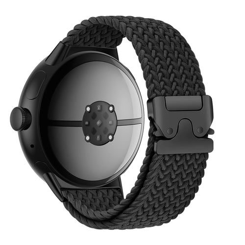 Correa trenzada con hebilla-P Google Pixel Watch 3 - 45mm (negro)