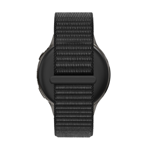 Bandz Garmin Venu 4 - 41mm Nylon Loop Strap (Black)