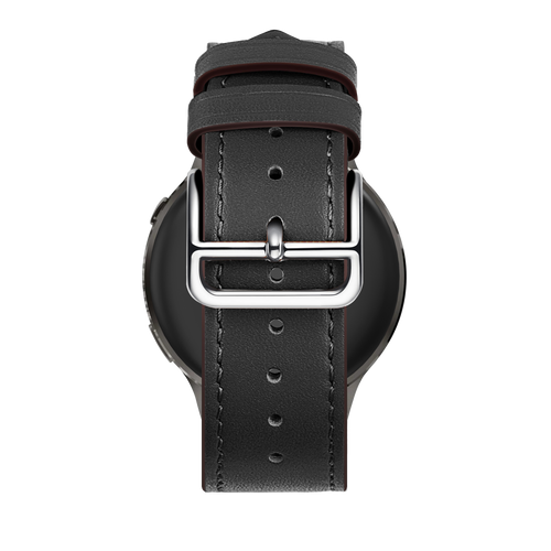 Bandz Correa cuero 'Deluxe' Garmin Forerunner 265s (negro)