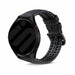 Correa silicona/cuero Galaxy Watch FE (negro)