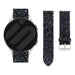 Correa cuero brillante Galaxy Watch FE (negro)